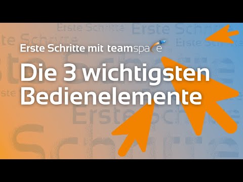 Video-Vorschaubild: Die 3 wichtigsten Bedienelemente